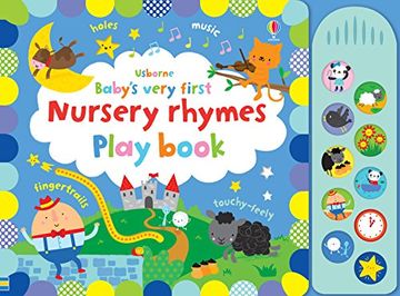 portada Baby's Very First Nursery Rhymes Playbook (Baby's Very First Books) (en Inglés)