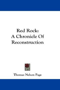 portada red rock: a chronicle of reconstruction (en Inglés)