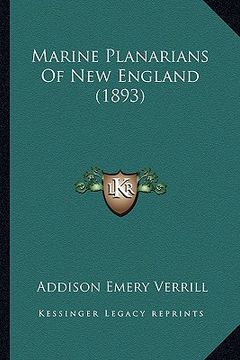 portada marine planarians of new england (1893) (en Inglés)