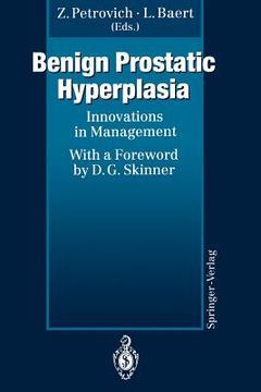 portada benign prostatic hyperplasia: innovations in management