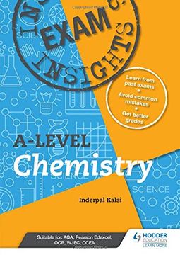 portada Exam Insights for A-Level Chemistry (in English)