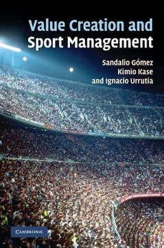 portada Value Creation and Sport Management (in English)