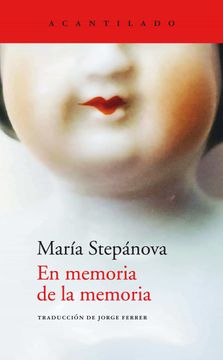 portada En Memoria de la Memoria (in Spanish)