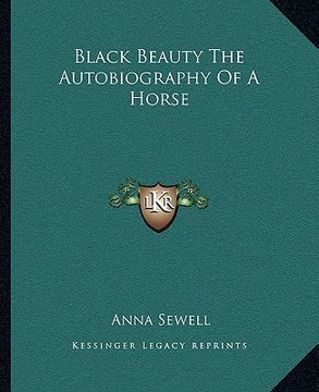 portada black beauty the autobiography of a horse (in English)