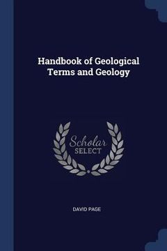 portada Handbook of Geological Terms and Geology (en Inglés)