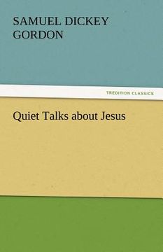 portada quiet talks about jesus (in English)