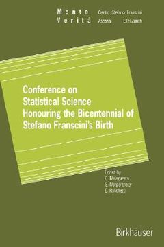 portada conference on statistical science honouring the bicentennial of stefano franscini s birth: ascona november 18 20, 1996 (en Inglés)