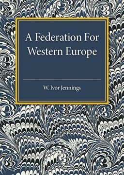 portada A Federation for Western Europe (in English)