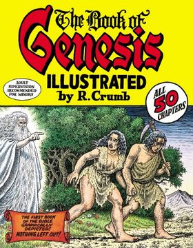 portada robert crumb's book of genesis (en Inglés)