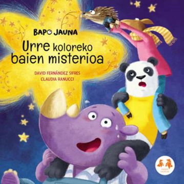 portada Bapo Jauna eta Urre Koloretako Baien Misterioa (in Basque)