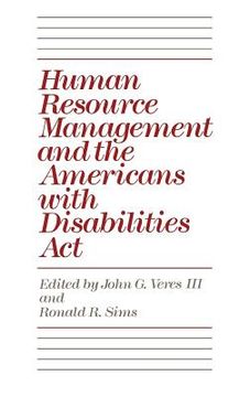 portada human resource management and the americans with disabilities act