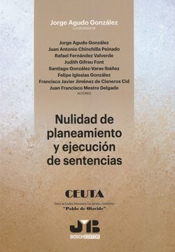 portada Nulidad de Planeamiento y Ejecución de Sentencias (in Spanish)