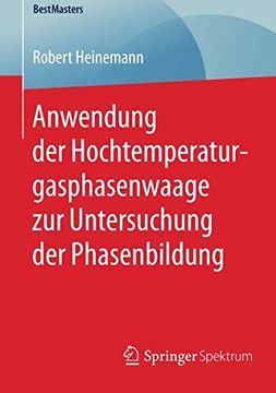 portada Anwendung der Hochtemperaturgasphasenwaage zur Untersuchung der Phasenbildung (in German)