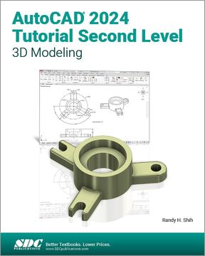 portada Autocad 2024 Tutorial Second Level 3d Modeling 
