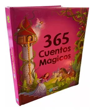 portada 365 Cuentos Magicos (tapa Dura Acolchada) (in Spanish)