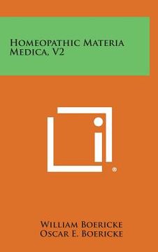 portada Homeopathic Materia Medica, V2 (en Inglés)