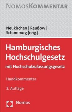 portada Hamburgisches Hochschulgesetz: Praxiskommentar (German Edition) [Hardcover ] (en Alemán)