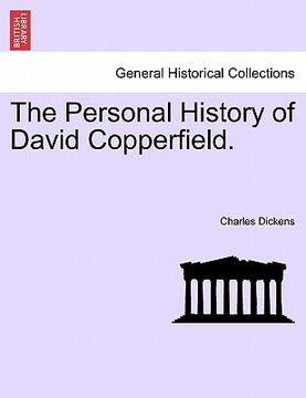 portada the personal history of david copperfield. (en Inglés)