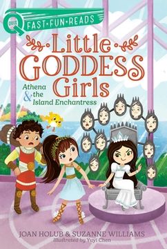 portada Athena & the Island Enchantress: Little Goddess Girls 5 (Quix) (en Inglés)