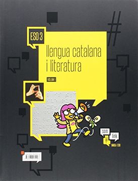portada Llengua catalana i literatura 3r d'ESO #Somlink LA (Projecte #Somlink)