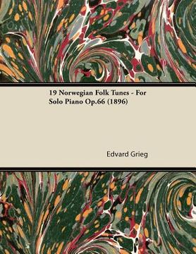 portada 19 norwegian folk tunes - for solo piano op.66 (1896) (in English)