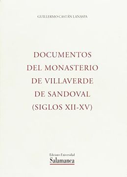 portada Documentos del monasterio de Villaverde de Sandoval (siglos XII-XV) (Textos medievales)