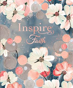 portada Inspire Faith Bible Nlt, Filament Enabled Edition (Leatherlike, Watercolor Garden): The Bible for Coloring & Creative Journaling (en Inglés)