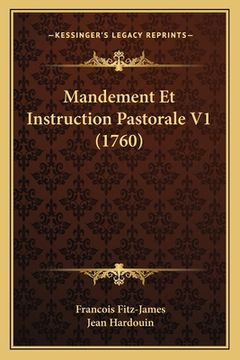 portada Mandement Et Instruction Pastorale V1 (1760) (in French)