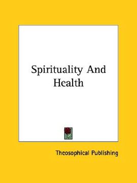 portada spirituality and health (en Inglés)