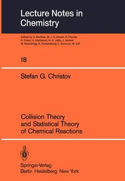 portada collision theory and statistical theory of chemical reactions