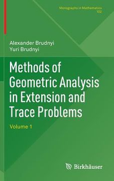 portada methods of geometric analysis in extension and trace problems (in English)