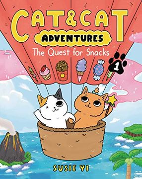 portada Cat & cat adv 01 Quest for Snacks (Cat & cat Adventures) (en Inglés)