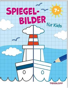 portada Spiegelbilder für Kids ab 7 Jahren: Malspaß mit Über 30 Spiegelbildern zum Fertigzeichnen und Ausmalen (en Alemán)