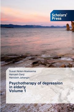 portada Psychotherapy of depression in elderly Volume 1 (in English)