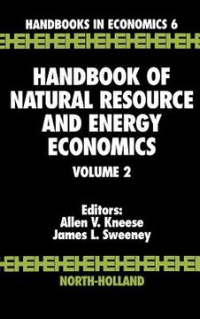 portada handbook of natural resource and energy economics (en Inglés)