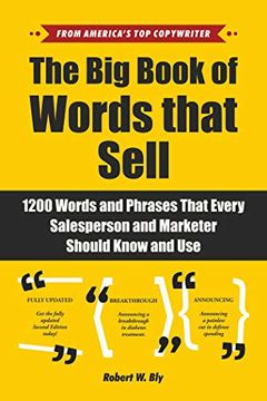 portada The big Book of Words That Sell: 1200 Words and Phrases That Every Salesperson and Marketer Should Know and use (en Inglés)