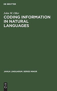 portada Coding Information in Natural Languages (Janua Linguarum. Series Minor) (in English)