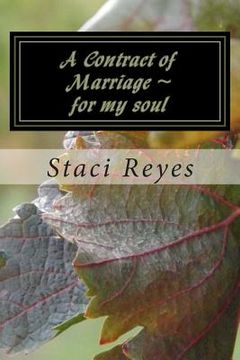 portada A Contract of Marriage for my soul (in English)