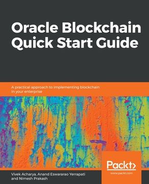 portada Oracle Blockchain Quick Start Guide (in English)