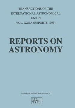 portada Reports on Astronomy (en Inglés)