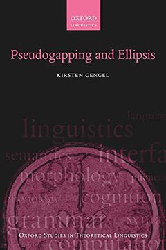 portada Pseudogapping and Ellipsis (Oxford Studies in Theoretical Linguistics) (en Inglés)