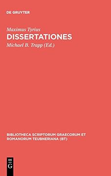 portada Dissertationes (in Griego antiguo)