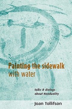 portada painting the sidewalk with water