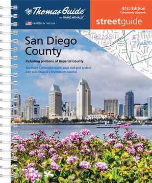 portada Thomas Guide: San Diego County Street Guide 61St Edition (en Inglés)