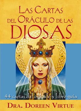 portada Las Cartas del Oráculo de las Diosas: 44 Cartas del Oráculo y Libro Guía