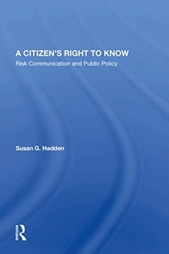 portada A Citizen's Right to Know (in English)