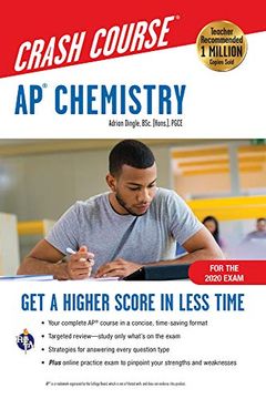 portada Ap(R) Chemistry Crash Course, for the 2020 Exam, Book + Online (in English)