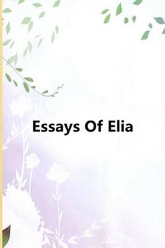 portada Essays Of Elia (in English)