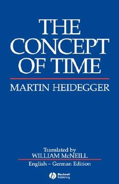 portada the concept of time (in English)
