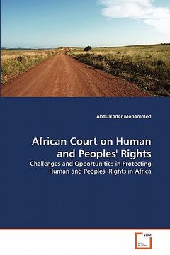 portada african court on human and peoples' rights (in English)